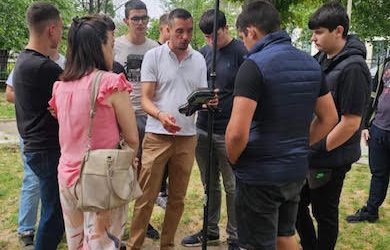 Стручна пракса и размена искустава: ученици Грађевинске школе у посети Геодетској техничкој школи